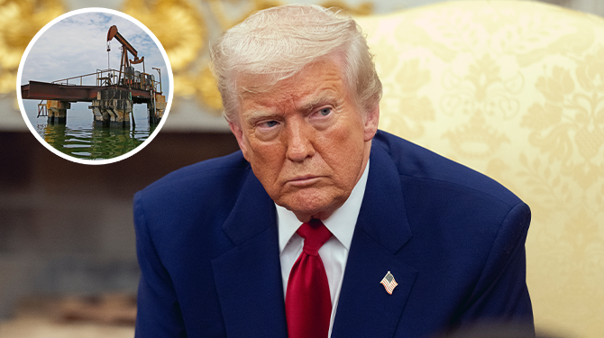 Trump stuurt reddingsteams naar Venezuela om olie te bergen